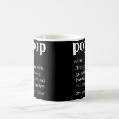 Mug Mens Pop Définition Funny Poppop Dictionnaire (Centre)