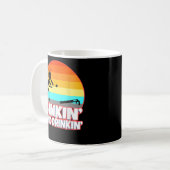 Mug Mens Sinkin et buveur cornhole (Devant gauche)