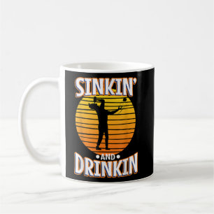 Mug Mens Sinkin et buveur cornhole