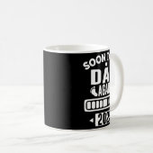 Mug Mens Soon To Be Dad Again 2025 Loading New Baby An (Devant droit)