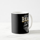 Mug Mens Sorry This Beard Is Taken Country Retro Valen (Devant droit)