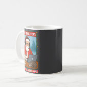 Mug mens Tech Santa s Rebooting Support (Devant gauche)