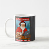 Mug mens Tech Santa s Rebooting Support (Gauche)