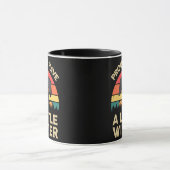 Mug Mens Weenie Chien Papa Fier D'Avoir Un Peu D'Épura (Centre)