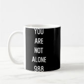 Mug Mens You Are Not Alone 988 Suicide Prevention Awar (Gauche)