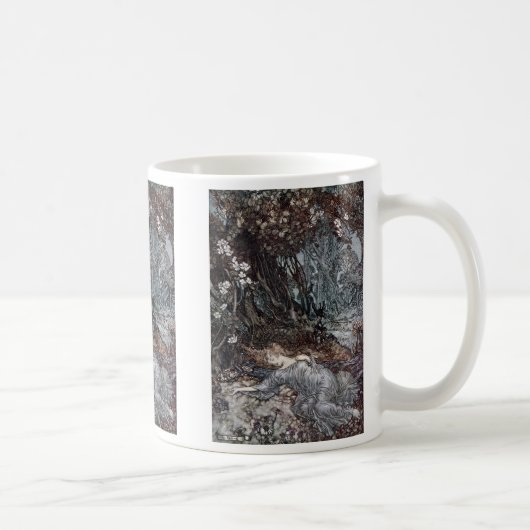 Mug Mensonge de Titania endormi (Droite)