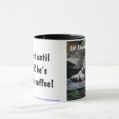 Mug Mensonge laissé de tigres de sommeil (Centre)