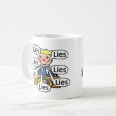 Mug Mensonges clownesques (Devant gauche)