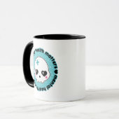 Mug Mental Health Matters Kawaii Skull (Devant gauche)