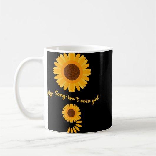 Mug Mental Health Semicolon Sunflower Suicide Preventi (Gauche)