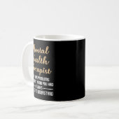 Mug Mental Illness Health Counselor Gift - Therapist Q (Devant gauche)