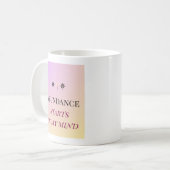 Mug Mentalité d'abondance – Fleurs d'abondance (Devant gauche)