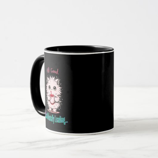 Mug Mentally Loading… | Cute Everyday Humor (Devant gauche)