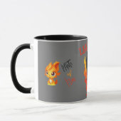 Mug Menteur, menteur, Pant est en feu (Gauche)