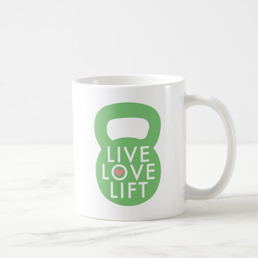 Mug Menthe "ascenseur vivant d'amour " (Droite)