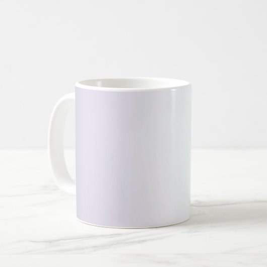 Mug Menthe Blanche Violette (Devant gauche)
