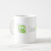 Mug Menthe de Linux (Devant gauche)