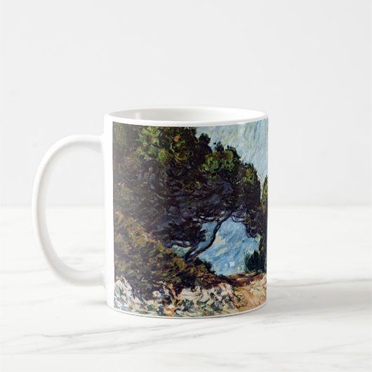 Mug Menton vu du Casquette Martin par Claude Monet (Gauche)