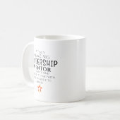 Mug Mentor de leadership incroyable difficile à trouve (Devant gauche)