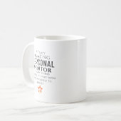 Mug Mentor Personnel Exceptionnel Difficile à Trouver (Devant gauche)