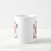 Mug Menu d'aujourd'hui : Mangez-le ou affamez - Drôle (Centre)