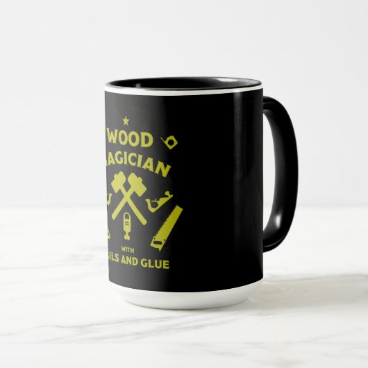 Mug Menuiserie Et Boiseries (Devant droit)