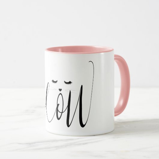 Mug Meow Cat (Devant droit)