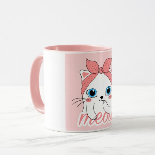 Mug Meow Cat (Devant gauche)