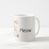 Mug Meow Cat Bow (Devant droit)