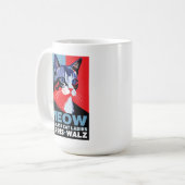 Mug MEOW - Chats Dames sans Enfants - Harris ・ Walz (Devant gauche)