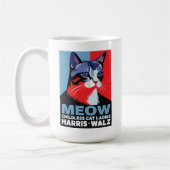 Mug MEOW - Chats Dames sans Enfants - Harris ・ Walz (Gauche)
