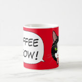 Mug MEOW de CAFÉ de conversation de chat ! par (Centre)