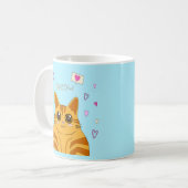 Mug Meow Kitty, Amoureux des chats (Devant gauche)