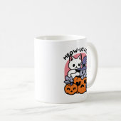 Mug Meow-Loween - Cute Halloween Conception Chat (Devant droit)
