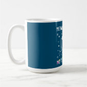 Mug Meowa Catmas Mère Fluffer Funny Chat Noël (Gauche)