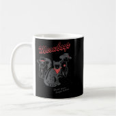 Mug Meowboys Hard Times Tough Kitties Cowboy Cats With (Gauche)