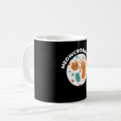 Mug Méowcrobiologie Microbiologie Cat Kitten (Devant gauche)