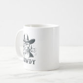 Mug Meowdy - Mashup Between Meow And Howdy - Funny Cat (Devant gauche)