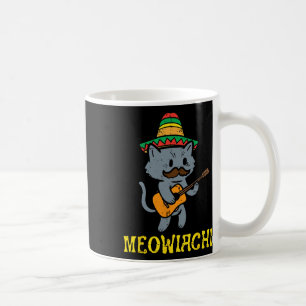 Mug Meowiachi Chat Mariachi Funny Cinco De Mayo Mexiqu