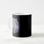 Mug Meowl Cat Owl Meme Brainrot Kids Cursed Silly Gen  (Devant gauche)