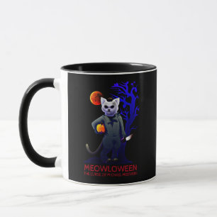 MUG MEOWLOWEEN MICHAEL MEOWERS HALLOWEEN CAT SCARY
