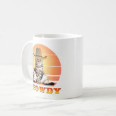 Mug Meowny Funny Cowboy Chat (Devant gauche)