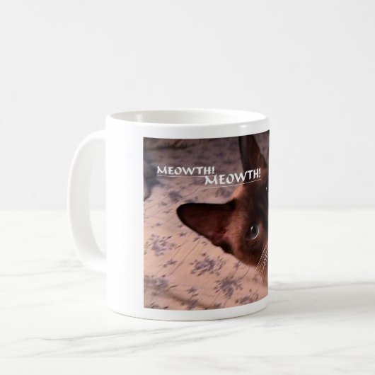 Mug meowth de meowth (Devant gauche)