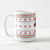 Mug Meowy Catmas Conception de vacances - Festive et a (Gauche)