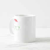 Mug Meowy Catmas Santa Hat Cute Cat Christmas Pajamas  (Devant gauche)