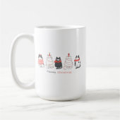 Mug Meowy Christmas Cats (Gauche)