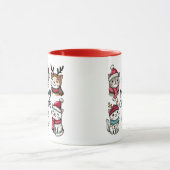 Mug Meowy Christmas Cats (Centre)