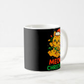 Mug Meowy Christmas Cute Orange Tabby Cat (Devant droit)