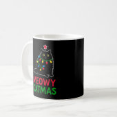 Mug Meowy Noël de chat (Devant gauche)