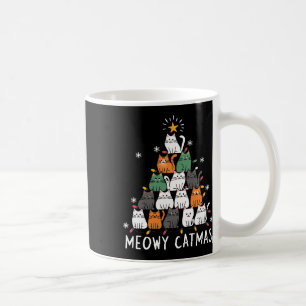 Mug Meowys Escouade de Noël Chat Père Noël Chapeaux Pr